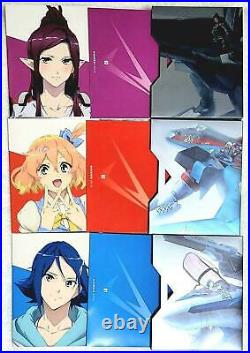 Macross Delta Blu-ray All 9 Volumes Set Special Limited Edition From Japan Used