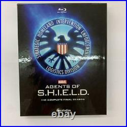 Marvel Agents of Shield Final Season Complete Box Blu-ray Avengers From Japan