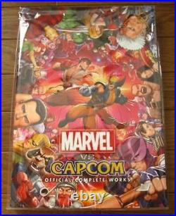 Marvel VS Capcom Official Complete Works Paperback Book Used from Japan