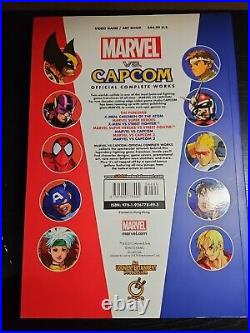 Marvel vs Capcom Official Complete Works Video Game Book from Japan