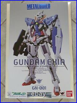 Metal Build Gundam 00 Gundam Exia/Exia Repair III Bandai From Japan COMPLETE