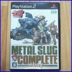 Metal Slug Complete PS2 Sony Playstation 2 Snk Import From Japan