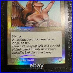 Mtg serra angel promo foil complete excellent shippingfree collection from japan