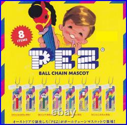 NEW Kenelephant PEZ ball chain mascot All 8 Types set Full Complete from japan