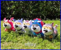 NEW! Okami Capcom × Shibanban Big Plush Doll Set of 5 complete from Japan JP