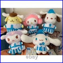 Namco Sanrio Thank You Cinnamoroll Plush Set of 5 Complete From Japan
