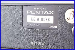 Near MINT in Box Pentax Auto 110 Complete Kit 18mm 34mm 50mm Lens From JAPAN