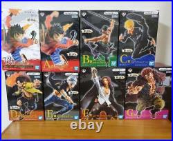 New BANDAI One Piece Ichibankuji Ha No Dynamism Complete Set from Japan