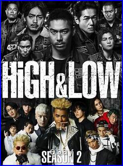 New HiGH & LOW SEASON 2 Complete Edition Blu-ray Box from Japan