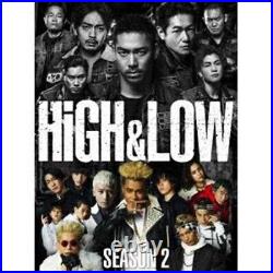 New HiGH & LOW SEASON 2 Complete Edition Blu-ray Box from Japan New