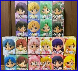 New Sailor Moon qposket full complete set SailorMon figures from JAPAN