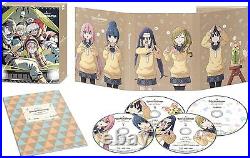 New YURUCAMP Blu-ray Disc Box From Japan Japanimation YURU CAMP