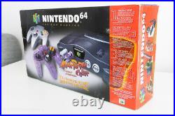 Nintendo 64 Console Complete CIB Boxed + 2 OEM Controllers // Ships from Canada