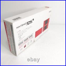 Nintendo DSi Red Nintendo Game Console Complete Set From Japan