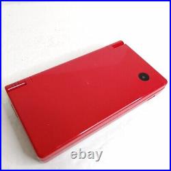 Nintendo DSi Red Nintendo Game Console Complete Set From Japan