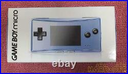 Nintendo GameBoy Micro Console Blue Complete With BoX TESTED Working From Japan