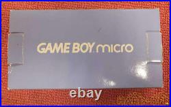 Nintendo GameBoy Micro Console Blue Complete With BoX TESTED Working From Japan