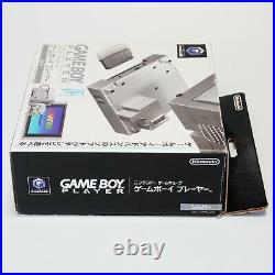 Nintendo GameCube GameBoy Player Silver + Disc Complete Boxed DOL-017 From JAPAN