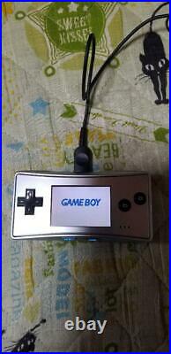 Nintendo Game Boy Advance Micro Silver complete product from jAPAN