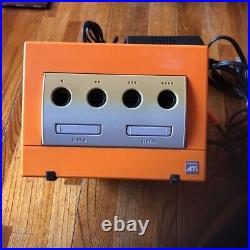 Nintendo Gamecube Spice Orange Region J Complete withBox From Japan used