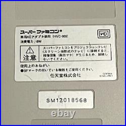 Nintendo Super Famicom 1Chip 01 SNES Complete retro game from Japan VTG