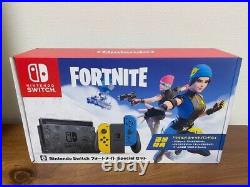 Nintendo Switch Fortnite Edition Console Limited Box From Japan Used complete