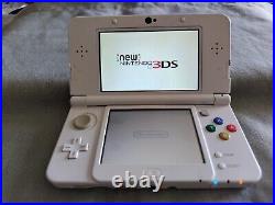 Nintendo new 3DS White Used Complete Set Excellent with from Japan