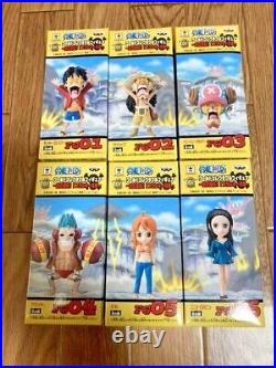 ONE PIECE WCF World Collectable Figure Franky Shogun Complete Set from JAPAN
