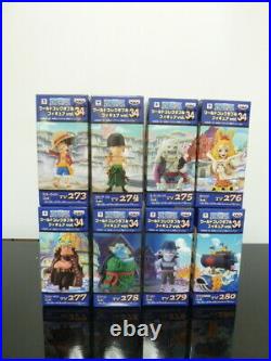 ONE PIECE WCF World Collectable Figure vol. 34 Complete set From Japan F/S