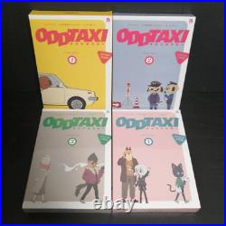 Odd Taxi VISUAL COMIC with DVD Complete 4 Set P. I. C. S. Anime Manga From Japan