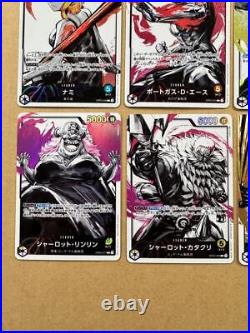 One Piece Card OP03 Mighty Enemy Leader Alt Art Set 8 Cards Complete from Japan