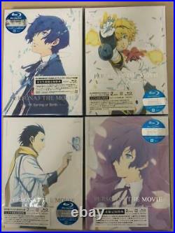 PERSONA 3 The Movie Limited Edition Blu-ray Complete 1-4 SET From Japan