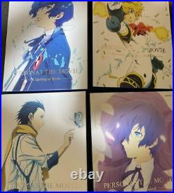 PERSONA 3 The Movie Limited Edition Blu-ray Vol. 1-4 Complete Set USED from Japan
