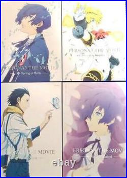 PERSONA 3 The Movie Limited Edition DVD Complete 1-4 SET From Japan