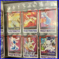 POKEMON CARDASS Part3 & 4 No. 000-151 Complete Lot BANDAI with File from Japan