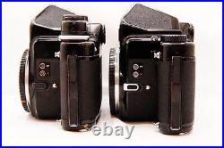Pentax 6x7 67 Mirror Up Medium Format Film Camera complete full set From Japan