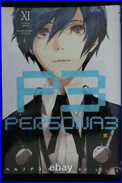 Persona 3 Manga LOT vol. 111 Complete Set by Shuji Sogabe from JAPAN
