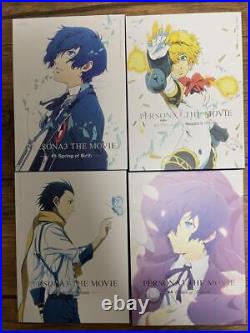 Persona 3 The Movie Limited Edition Blu-ray Complete 1-4 Set From Japan