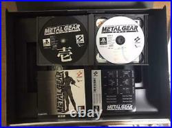 PlayStation PS1 Metal Gear Solid Premium Package complete set used from Japan JP
