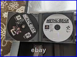 PlayStation PS1 Metal Gear Solid Premium Package complete set used from japan