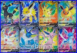 Pokemon Card Eevee Heroes V SR 8 Type Complete Set S6a Japanese From JP