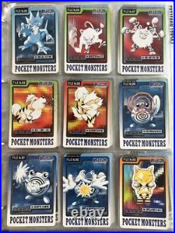 Pokemon Carddass Bandai 151 Cards Rare Complete Set TCG 1997 from Japan