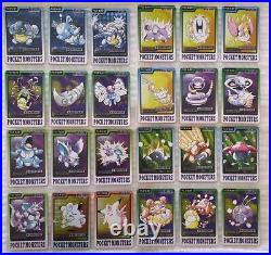 Pokemon Carddass full complete set 151 sheets 1997 USED From JAPAN RARE
