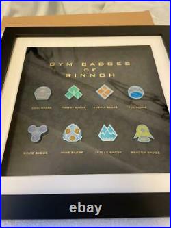 Pokemon Center Gym Badge Collection Sinnoh Complete Set Limited NEW from Japan