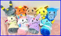 Pokemon Eevee Mimikyu Ver Plush Doll All 9 Types Complete Set From Japan New