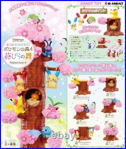 Pokemon Forest vol. 4 Cherry tree SAKURA Full Complete set of 6 from JAPAN NEW