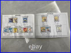 Pokemon Stamp Stock Book Complete Version from Japan Used Good Condition (K)