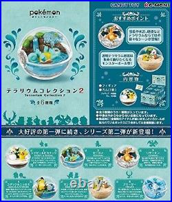 Pokemon Terrarium Collection 2 Full Complete set of 6 Re-ment from JAPAN NEW