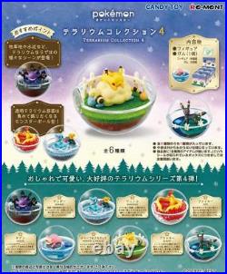 Pokemon Terrarium Collection 4 Complete set All 6 type from JAPAN NEW