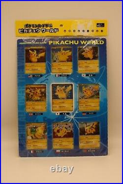 Pokemon World promo Pikachu collection 2010 Complete set from japan
